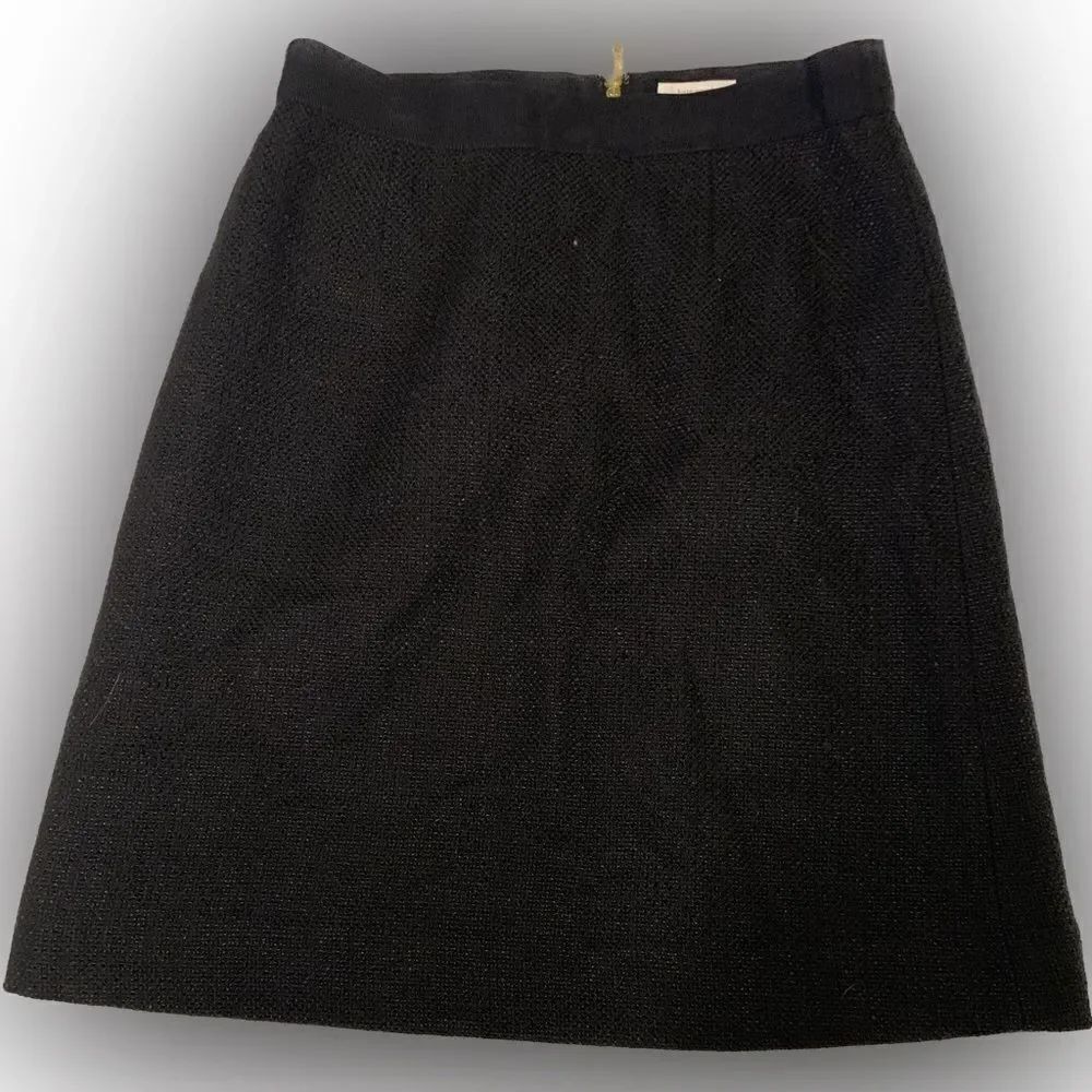 Kate Spade New York black mini skirt Sz 2
